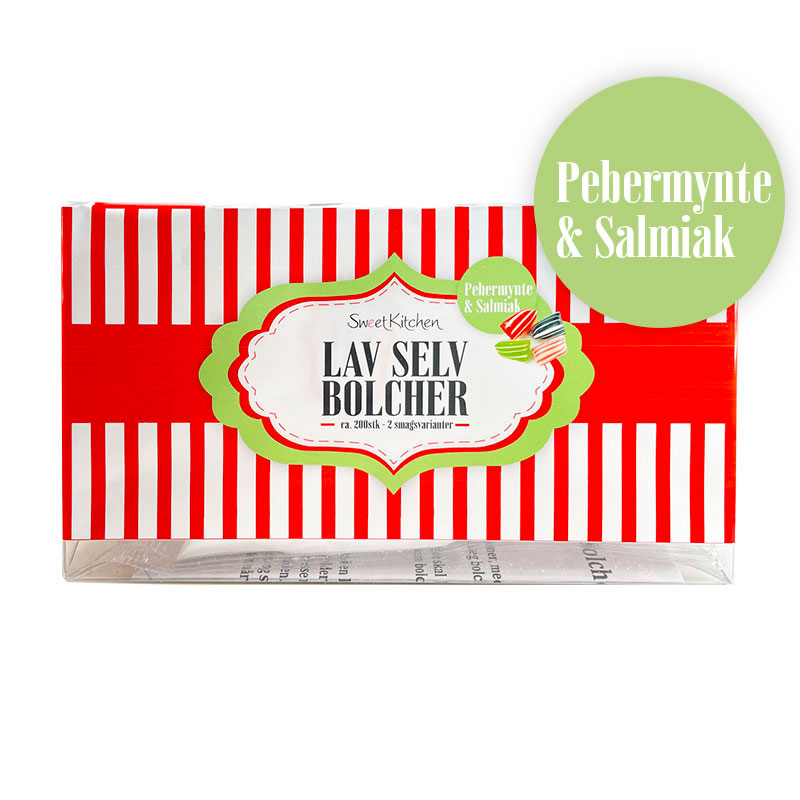 Lav selv bolcher - Pebermynte & Salmiak
