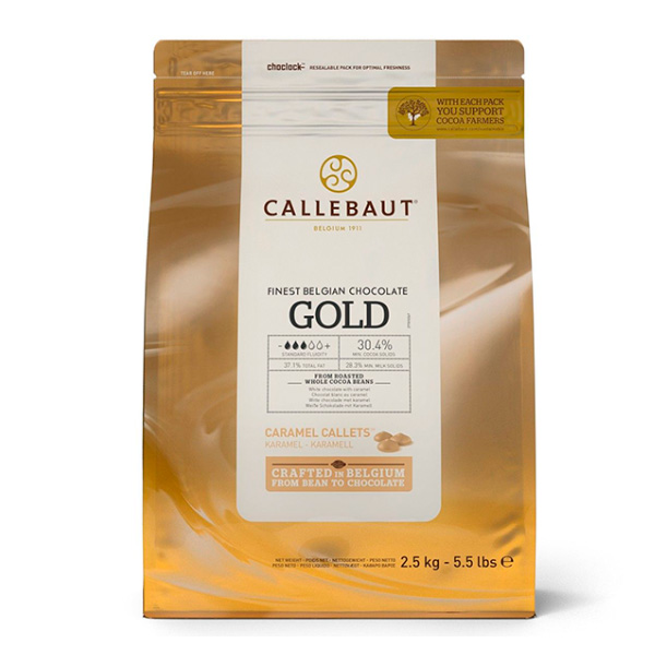 Callebaut Chokolade Gold