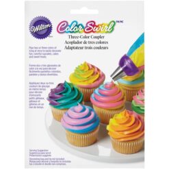 Alternative view of ColorSwirl Tri-Color (kun adapter), Wilton