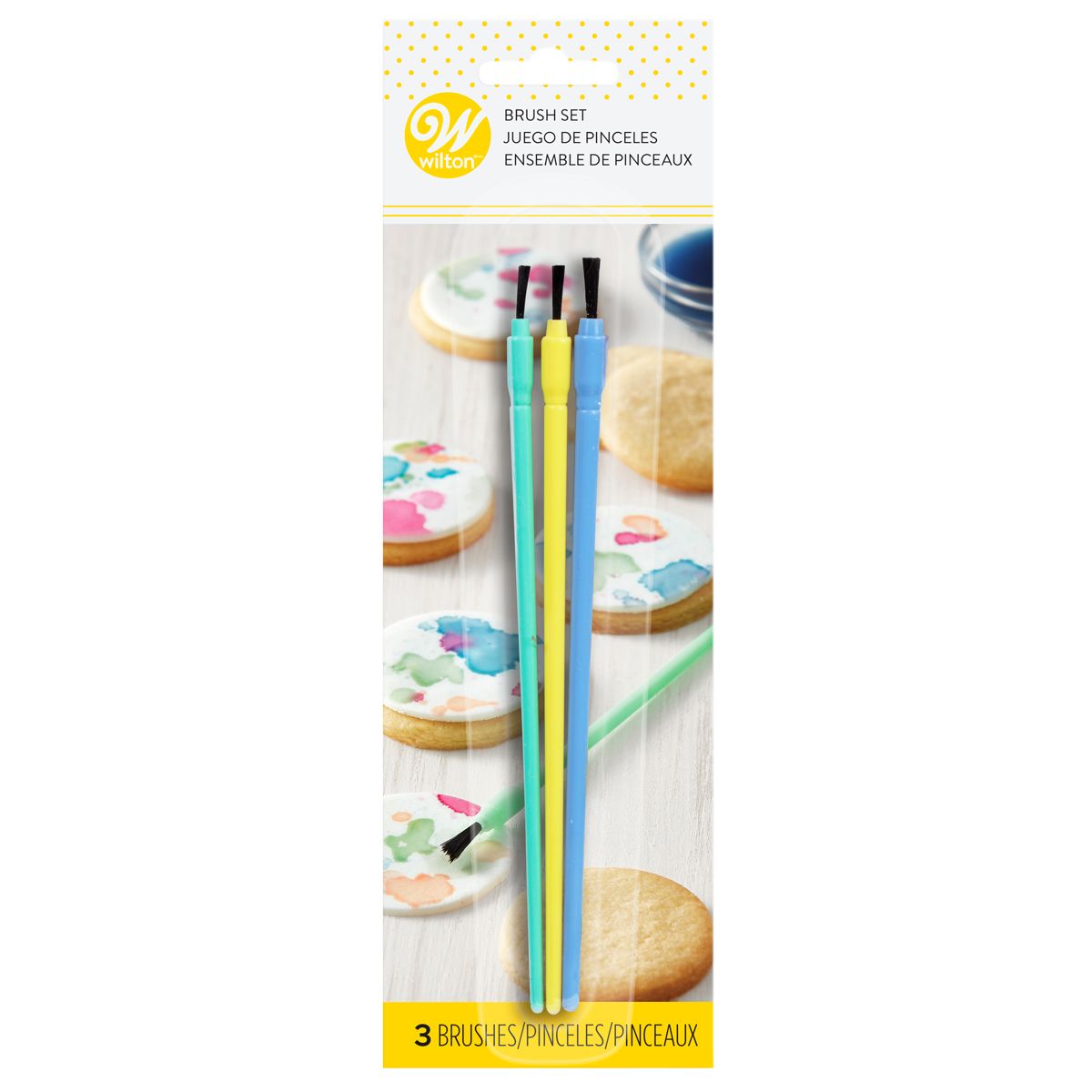 Dekorations Pensler, 3 stk – Wilton