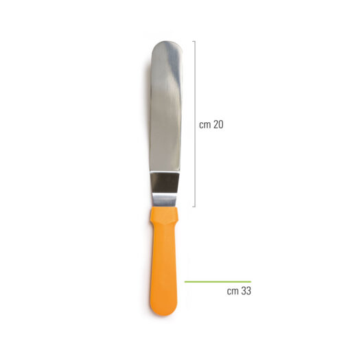 Paletkniv / Spartel vinklet 33 cm - Decora
