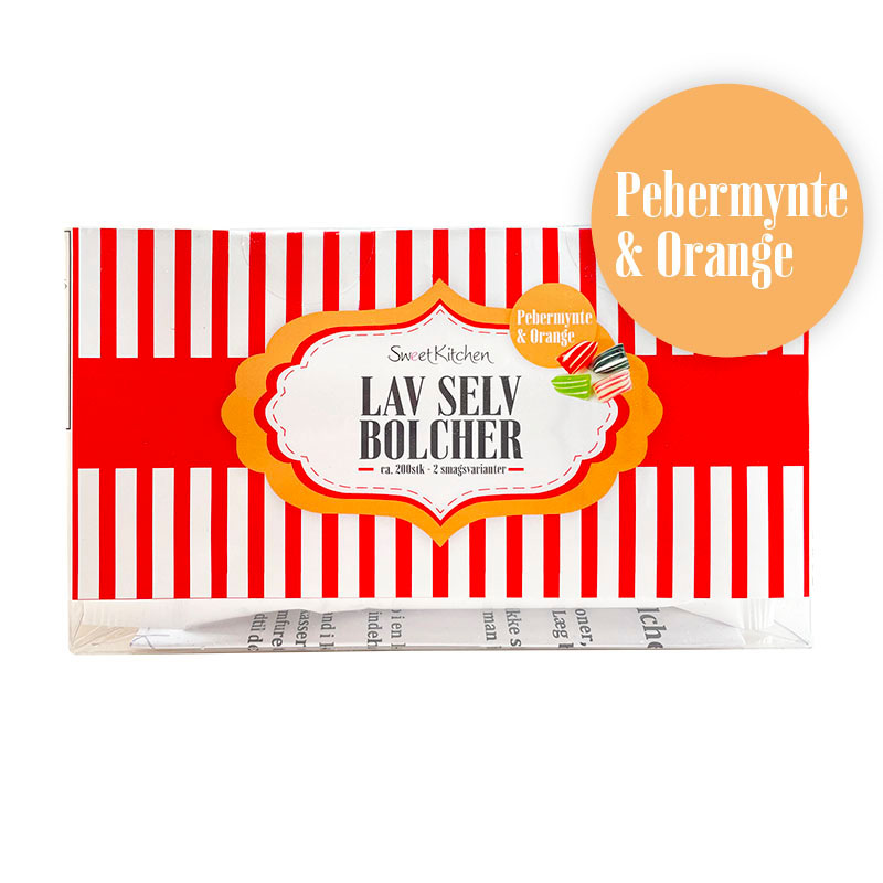 Lav selv bolcher - Pebermynte & Orange