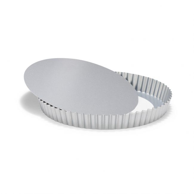 Tærteform rund Ø28 cm m. løs bund - Patisse Silvertop