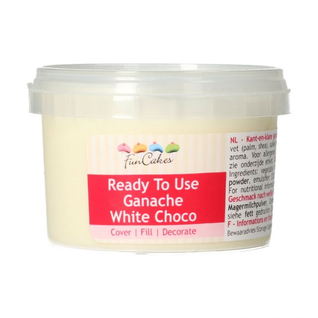 Ganache Hvid Chokolade 260g - FunCakes