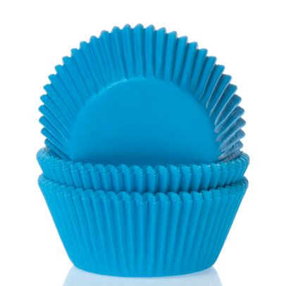 Mini muffinsforme blå 60 stk. - House of Marie