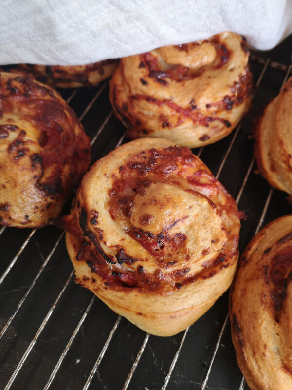 Opskrift på lækre pizzasnegle