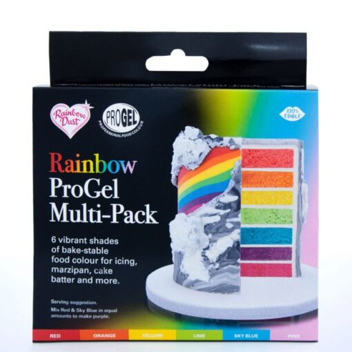 Rainbow Dust Pastafarve sæt, 6 farver