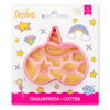 Unicorn maske udstikker - Decora