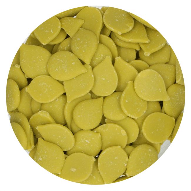 Deco Melts Lime Grøn 250g – FunCakes - Billede 2