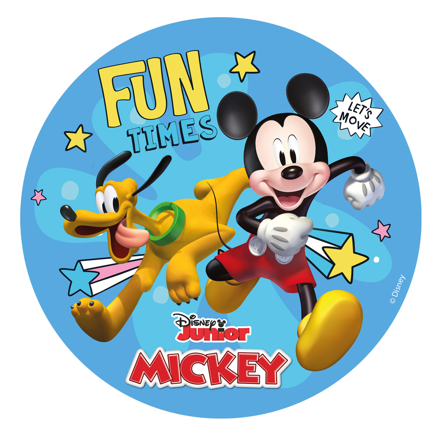 Disney Junior Mickey Mouse Sukkerprint Ø15,5cm – Dekora