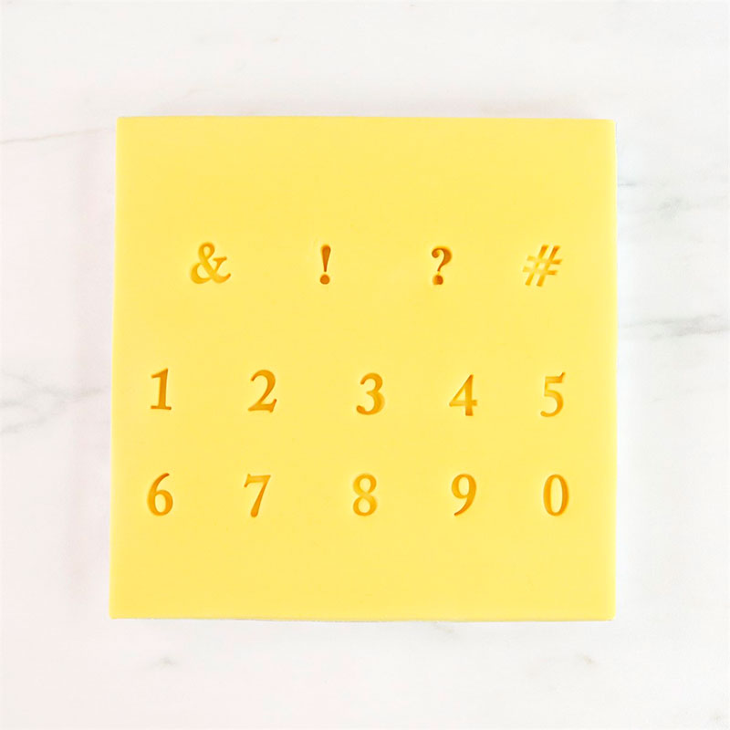 PME Fun Fonts Prægesæt Tal & Special tegn - Collection 2 - Billede 3