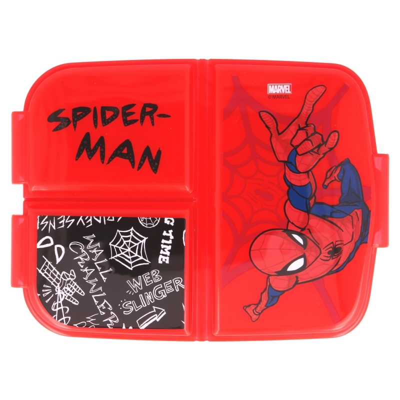 Spiderman Madkasse 3-rum - Billede 3