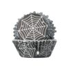 Halloween Edderkoppespind muffinsforme i folie 30 stk. - PME