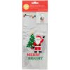 Slikpose Julemand Merry & Bright 20 stk. - Wilton