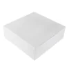 Kageboks / Kageæske Hvid 30 x 30 x 10 cm