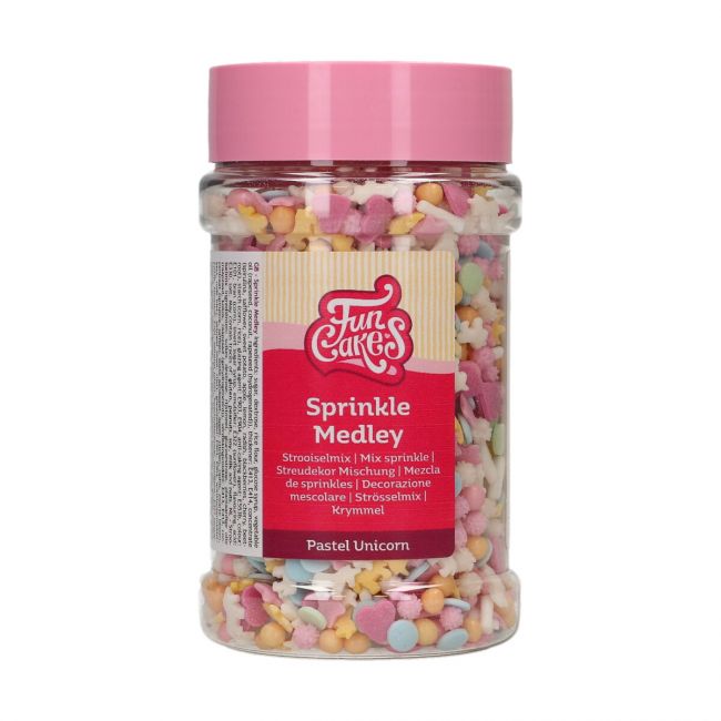 Unicorn Pastel krymmel mix 180g - FunCakes - Billede 2