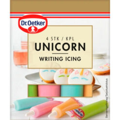 Unicorn Writing Icing - Dr. Oetker