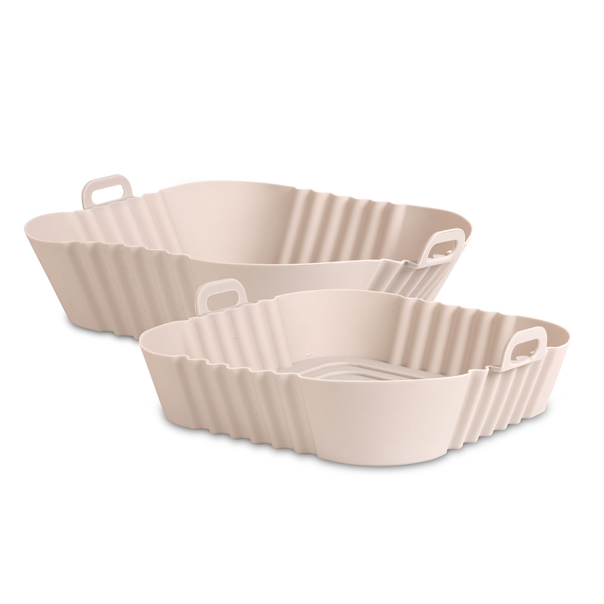 Airfryer Silikoneforme 2 stk. - 18×18 cm + 21×21 cm