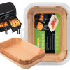 Airfryer Bagepapir 100 stk. - 22x15 cm - Billede 3