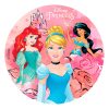 Disney Prinsesser Sukkerprint Ø16 cm – Dekora