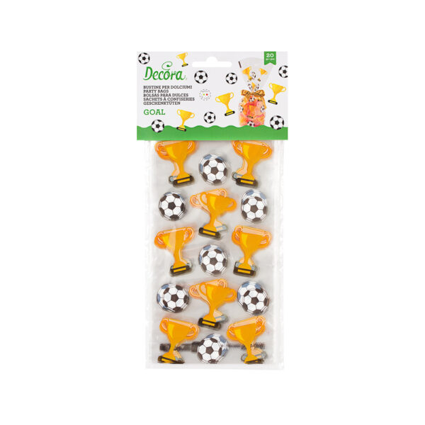 Fodbold Slikposer 20 stk. - Decora