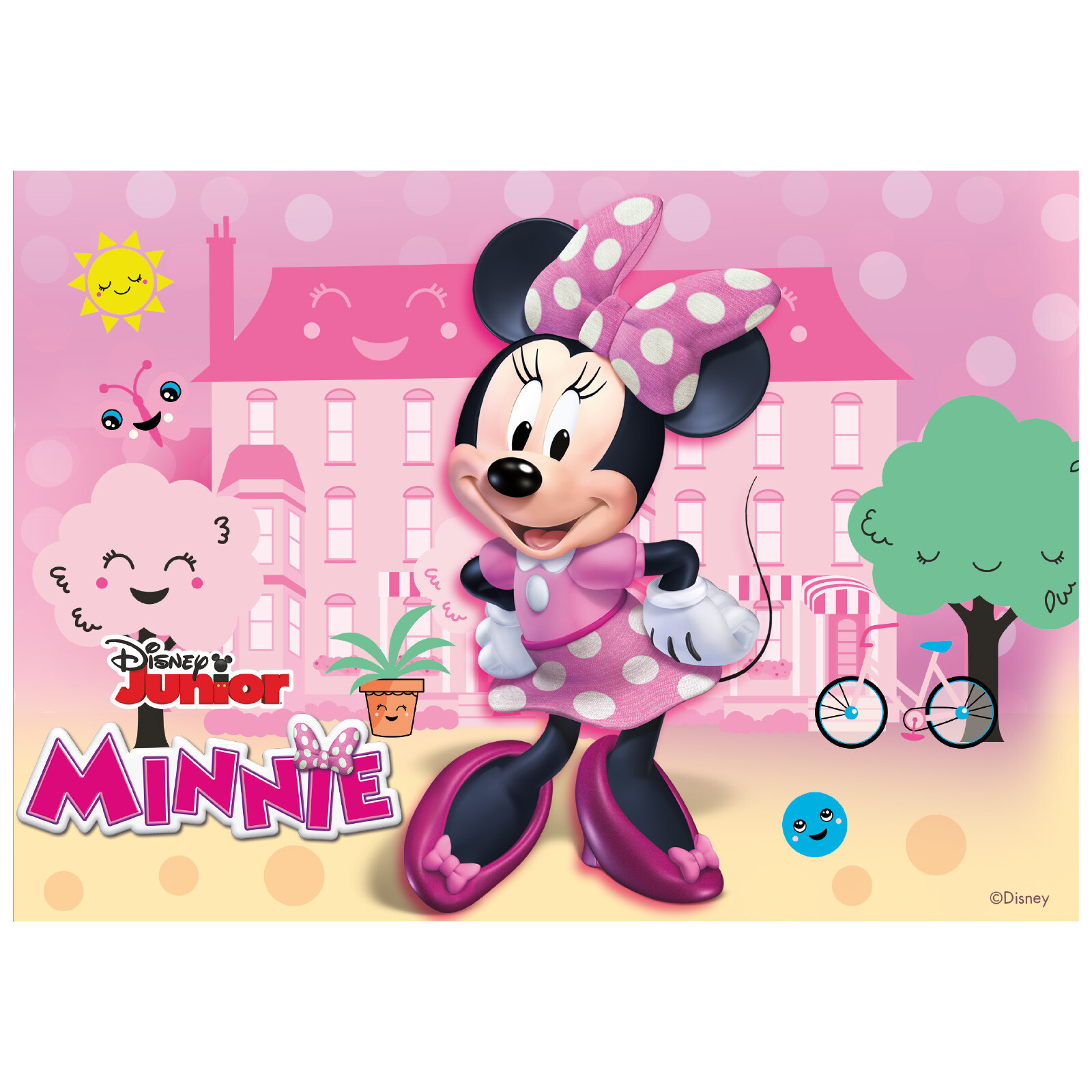 Minnie Mouse Kageprint 14,8 x 21. cm. – Dekora