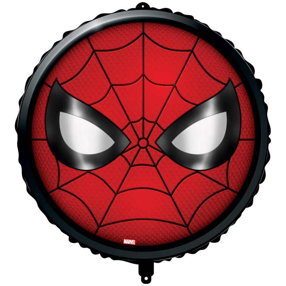 Spiderman Ansigt Folieballon 46 cm.