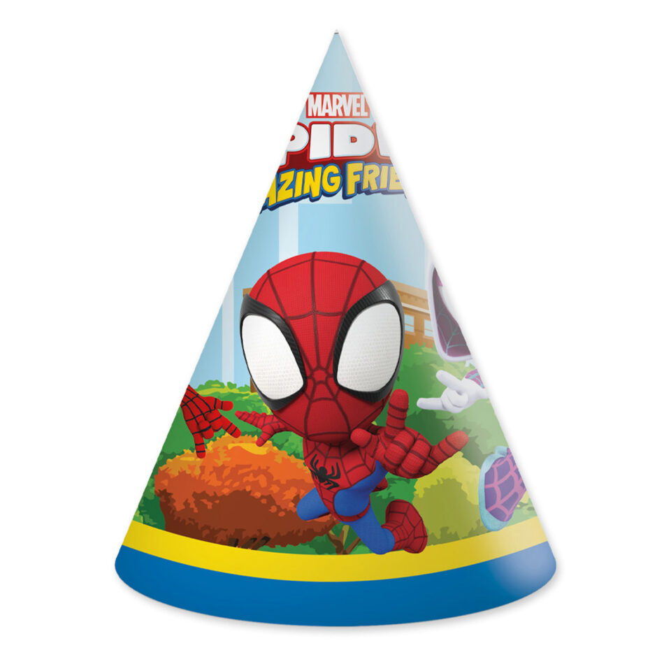 Spidey & His Amazing Friends Festhatte 6 stk.