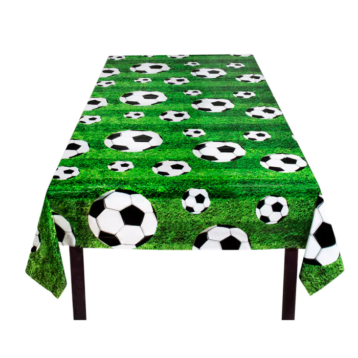 Dug Med Fodbolde - 120 x 180 cm
