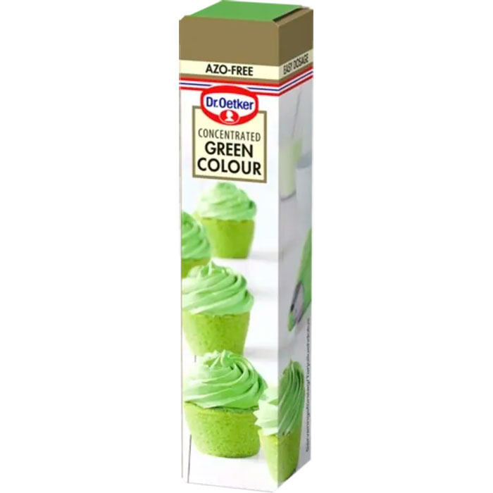 Grøn Pastafarve 15g - Dr. Oetker