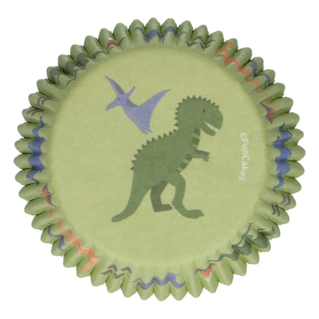 Dino Muffinsforme 48 stk. - FunCakes - Billede 2