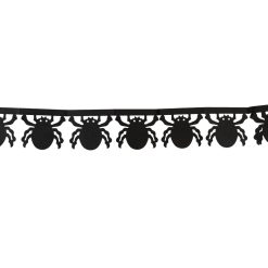 Halloween Pynt Guirlande Edderkopper 6 m.