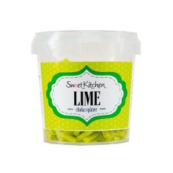 Lime Chokolade Spåner 35g. - Sweetkitchen