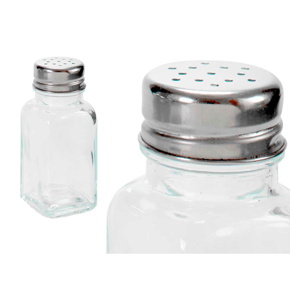Krydderiglas 4 stk. med doseringslåg - 70 ml - Billede 2