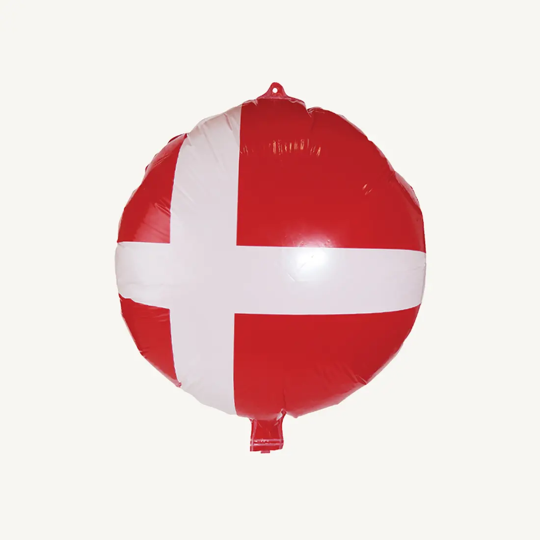 Folieballon Dannebrog Ø45 cm.