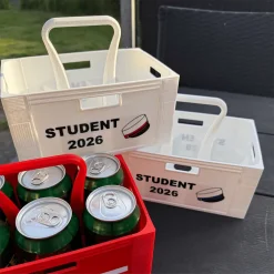 Alternative view of Studenter Ølkasse / Dåseholder – til 6 dåser (330 ml)