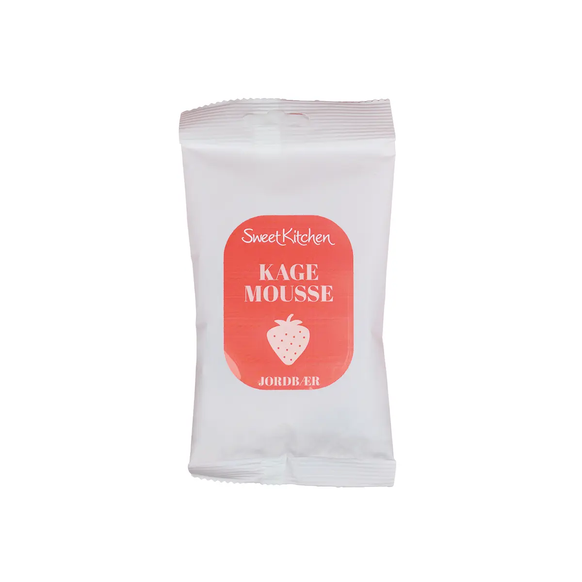 Kagemousse Jordbær 50g - Sweetkitchen