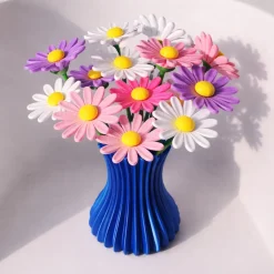 Alternative view of 3D-printet Evighedsmarguerit – Valgfri farve – ca. 18 cm