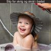 Badehætte til børn – Undgå sæbe og vand i øjnene