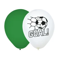 Fodbold Balloner (8 stk - 30 cm) – Klassisk Design til Fodboldfesten
