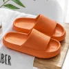 Slippers / Tøfler - Orange - 
