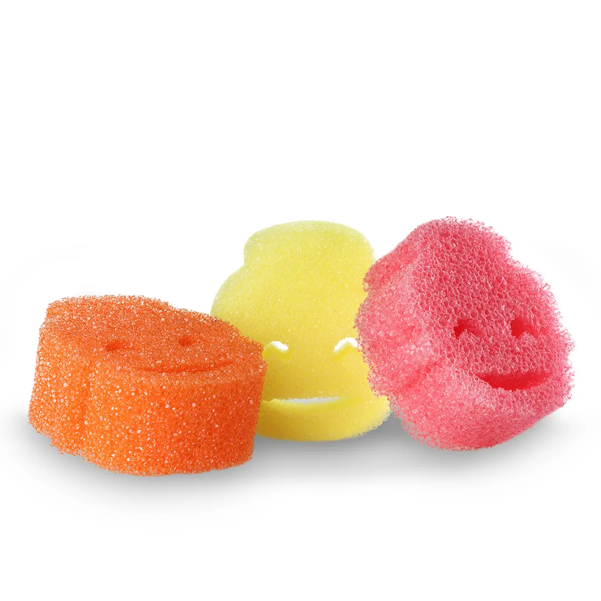 Sponge Buddy – Effektiv 2-i-1 rengøringssvamp og -skrubber - 1 stk. - Ass. farver