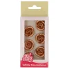 Sukkerroser Bronze - FunCakes - 6 stk.