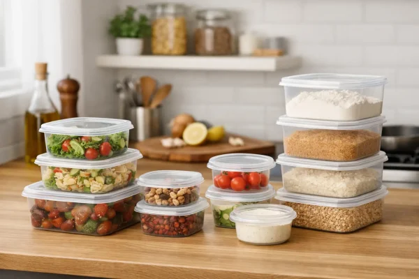 Condibøtter til opbevaring i køkkenet