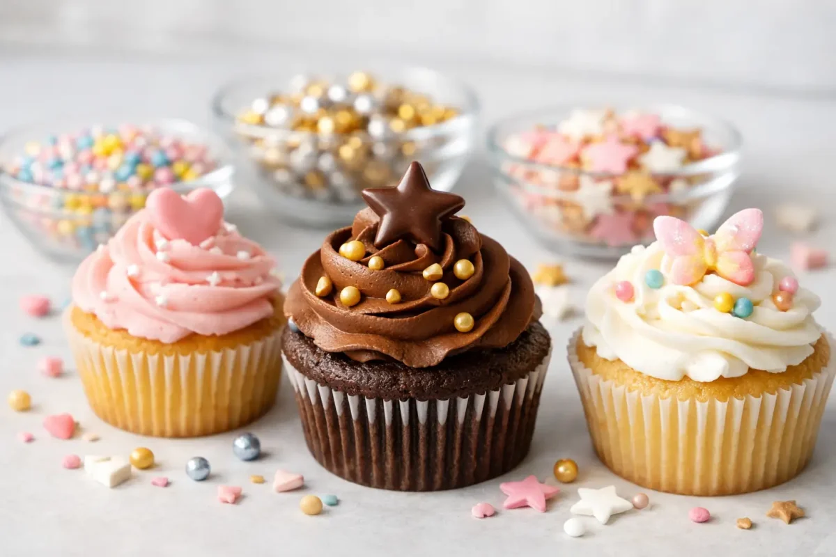 Sukkerpynt til cupcakes, der faktisk gør forskel