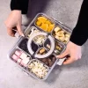 Salatboks med 8 rum