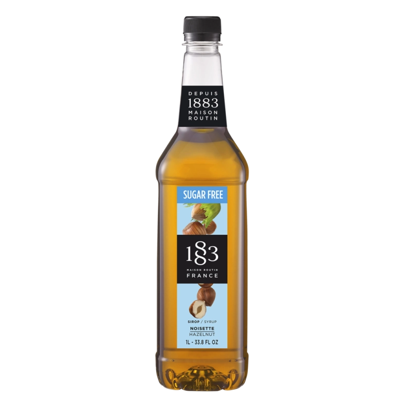 1883 Sirup Sukkerfri Hasselnød 1 L
