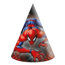 Festhatte Spiderman World of Web - 6 stk.