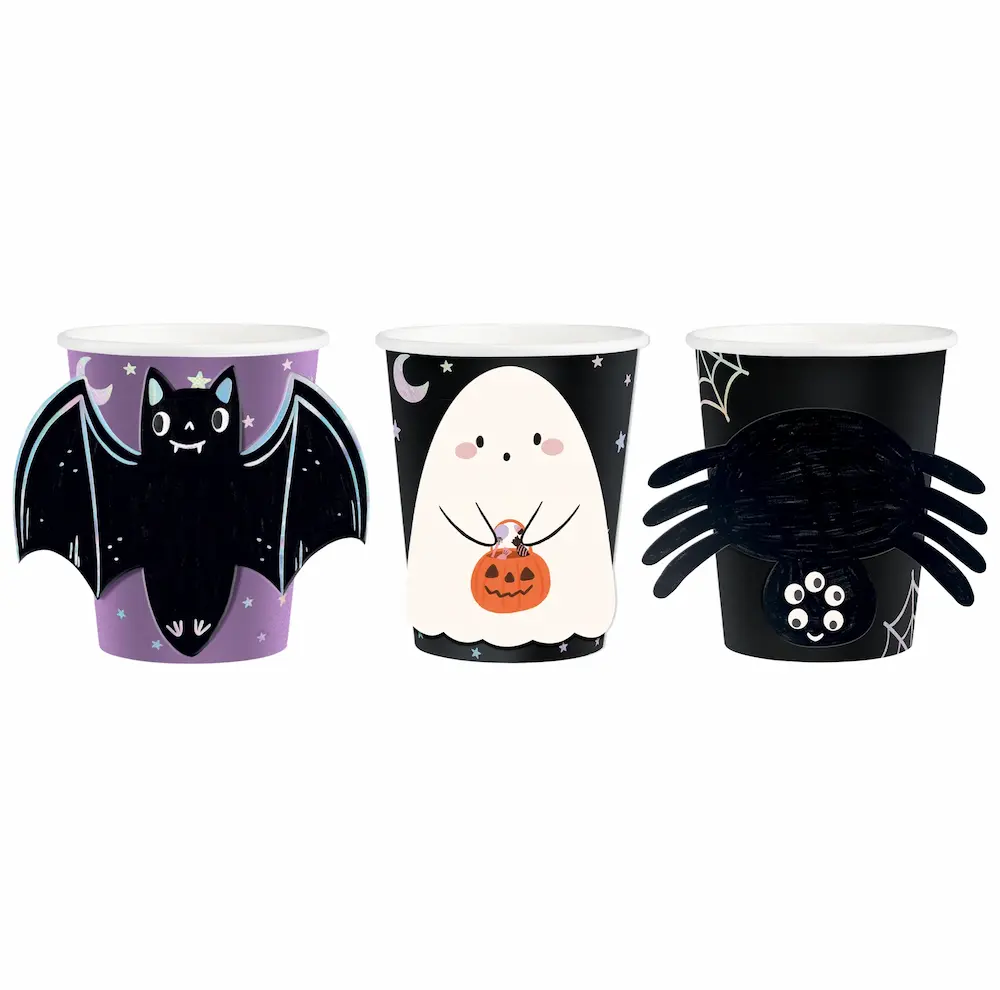 Halloween Papkrus Spooky Friends 270 ml - 6 stk.