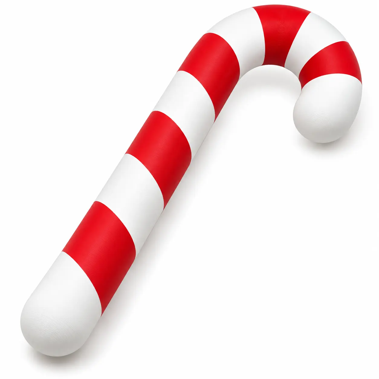 Kæmpe Julestok Julepynt 3D-Printet 33 cm
